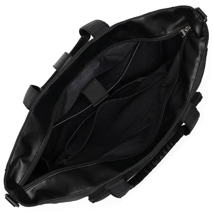 Elle Voyage 25L Twill and Vegan Leather Weekender Tote Bag