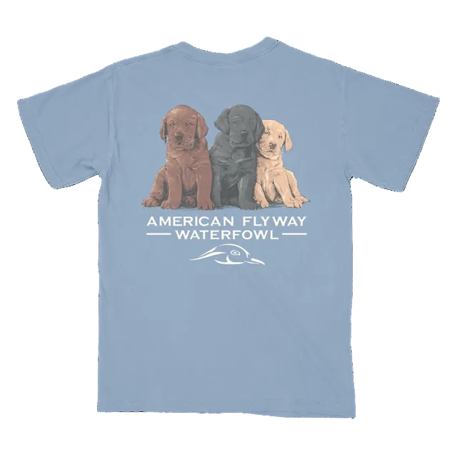 AFW Lab Puppy Tee Washed Denim
