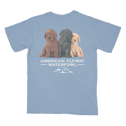 AFW Lab Puppy Tee Washed Denim