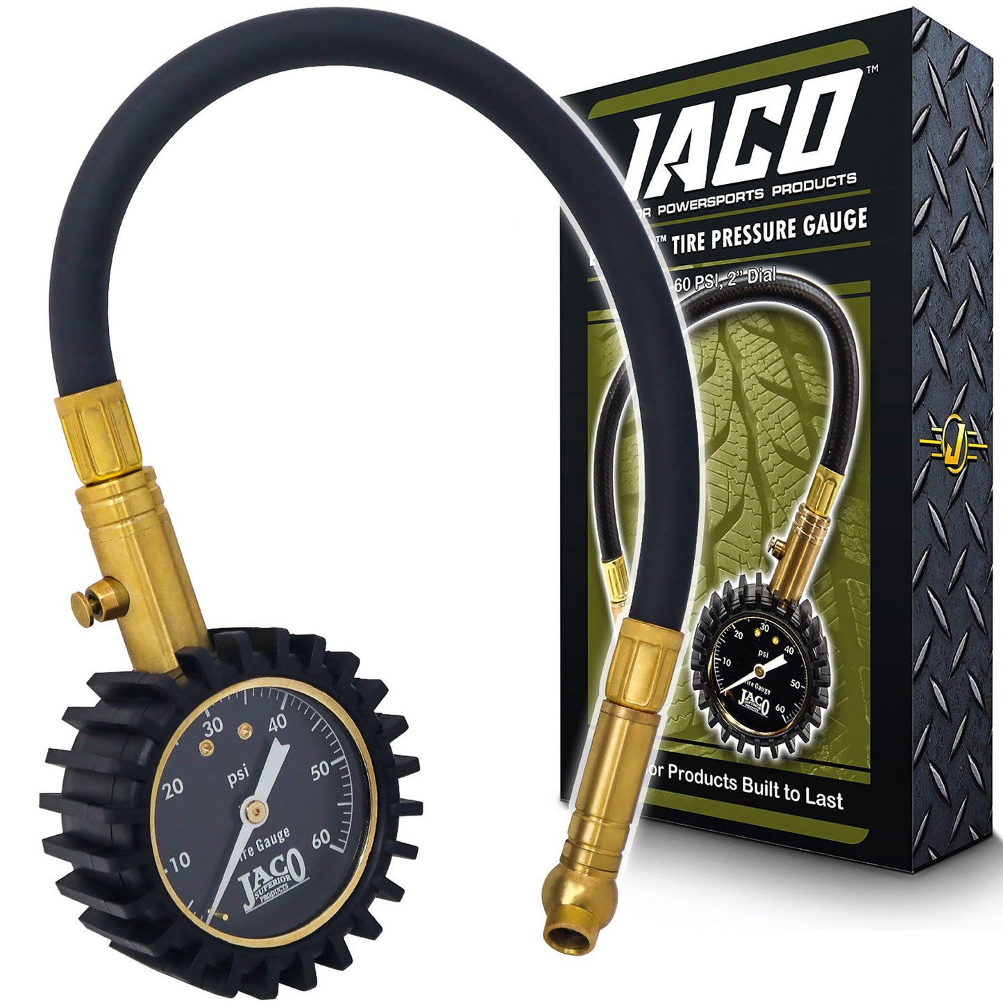 Jaco ElitePro™ Tire Pressure Gauge - 60 PSI