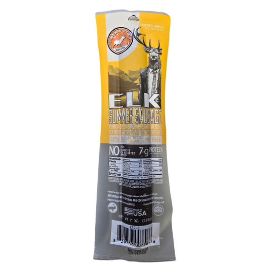 Pearson Ranch - Elk Hickory Smoked Summer Sausage (7 oz.)