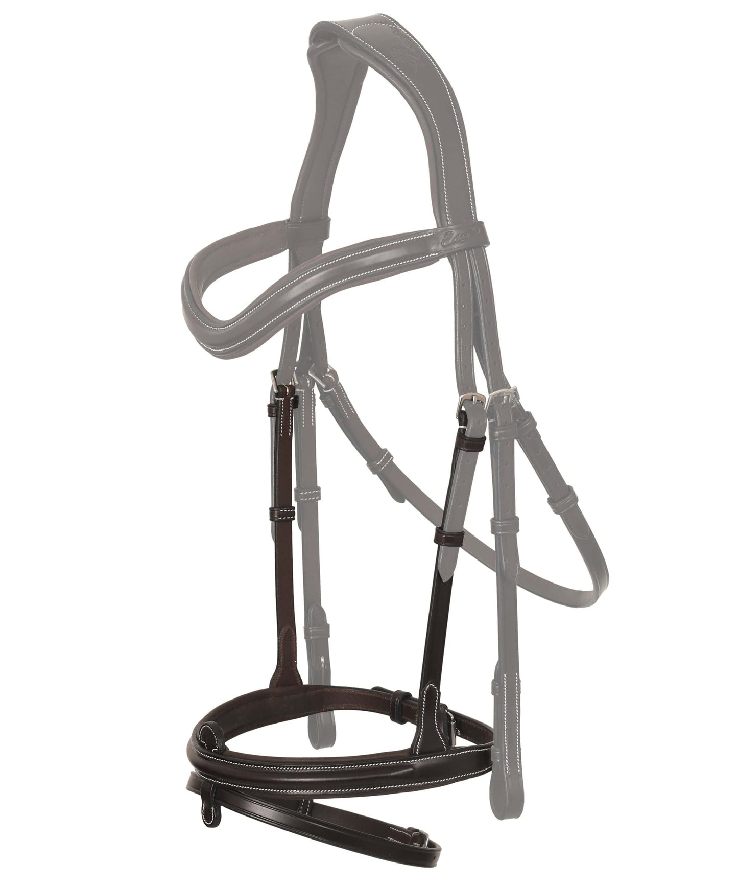 Bridles & Reins Replacement Noseband of ExionPro Detachable Flash Thin Raised Bridle