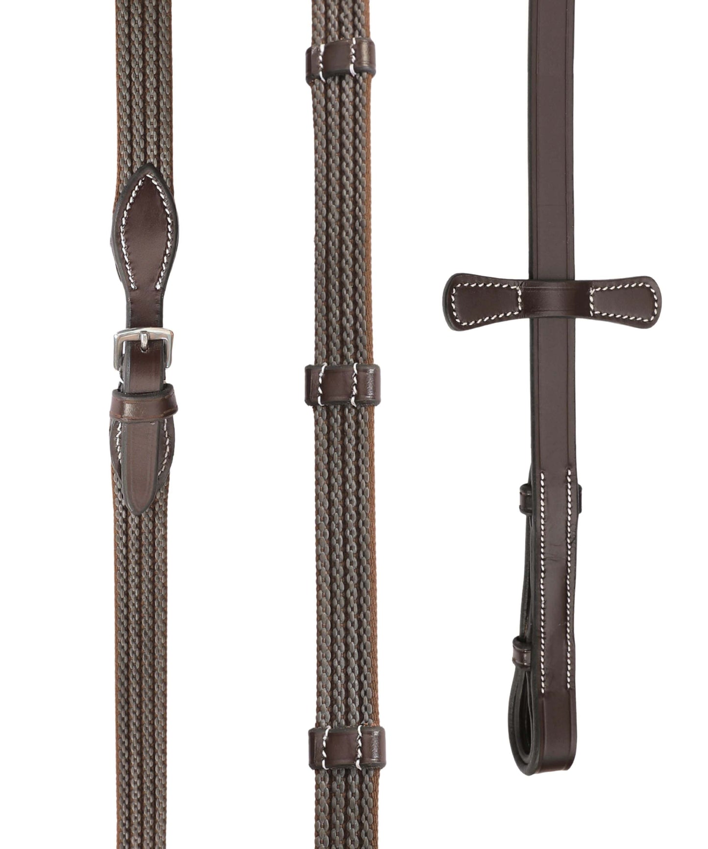 Bridles & Reins ExionPro Rubber Web Reins