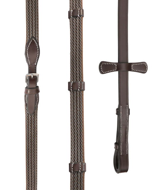 Bridles & Reins ExionPro Rubber Web Reins