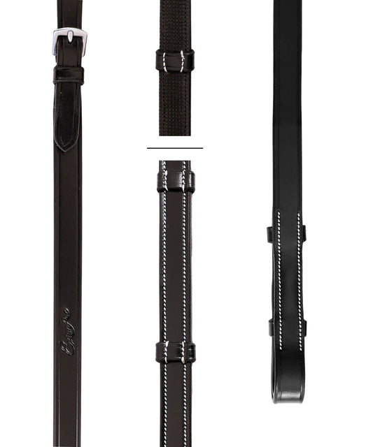 Bridles & Reins Bridles & Reins ExionPro Rubber Lined Leather Reins
