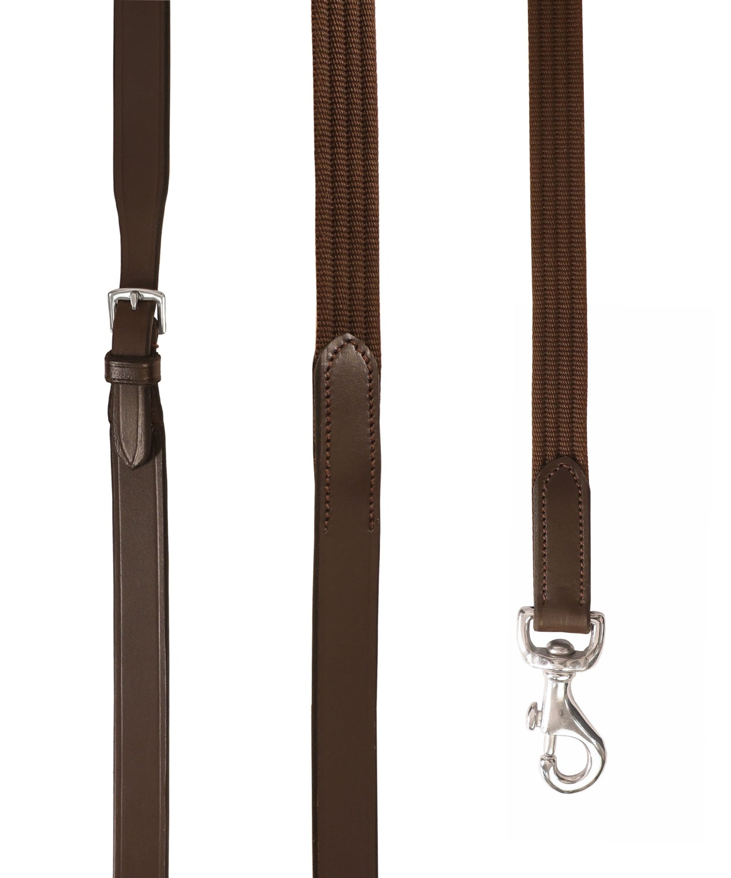 Bridles & Reins ExionPro Web & Leather Draw Reins