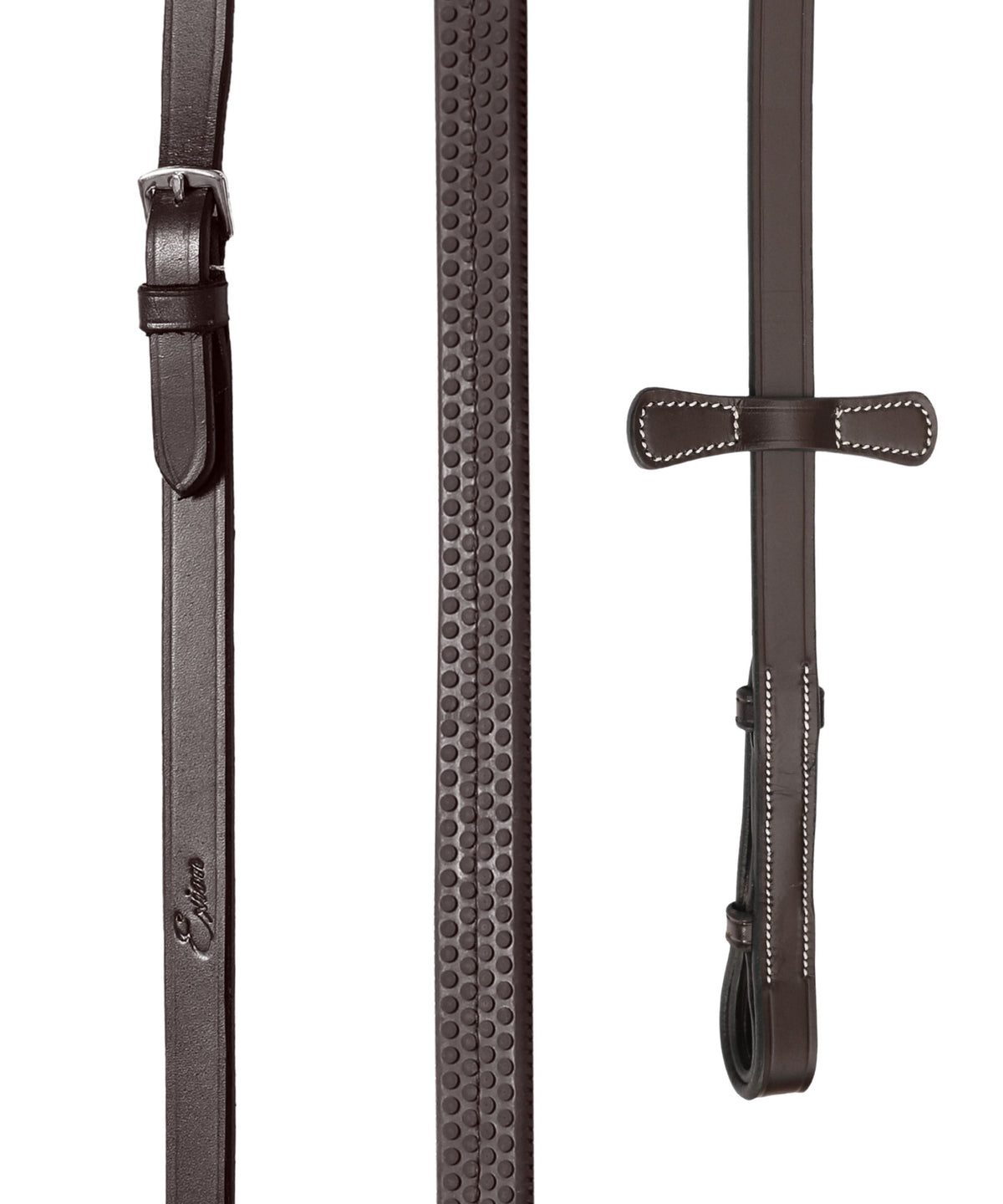Bridles & Reins ExionPro Designer Fancy Stitched Bridle with Flash and Rubber Reins