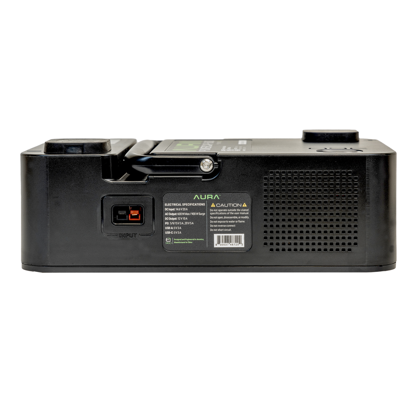 Expion360 AURA Powercap 600W Inverter for Group 24 Batteries