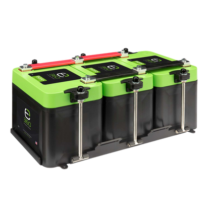 Expion360 Triple Mounting Kit for Group 24 Batteries