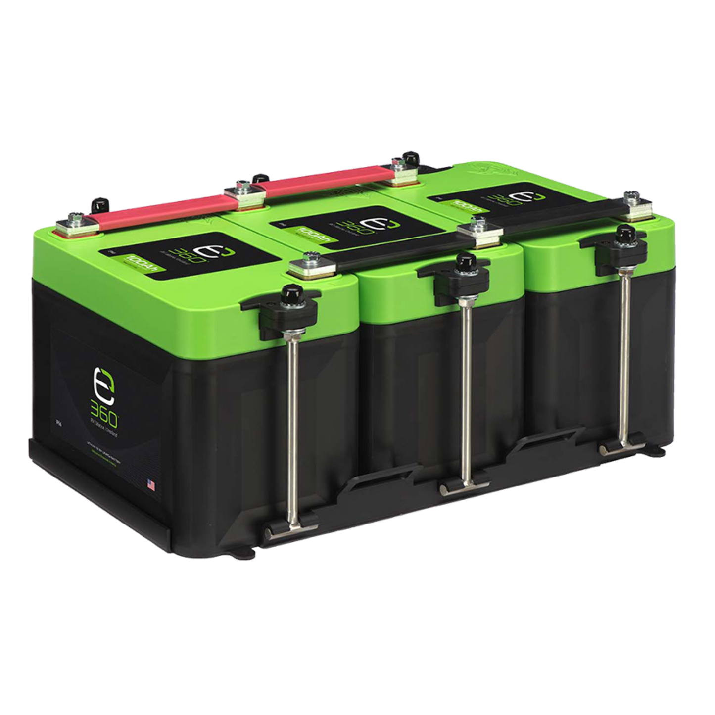 Expion360 Triple Mounting Kit for Group 27 Batteries