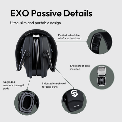 ShellShock EXO Passive Earmuff