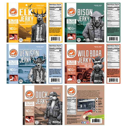 Pearson Ranch - Jerky Bag Variety Bundle