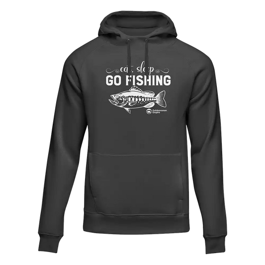 Outdoorzees Eat Sleep Go Fishing Unisex Hoodie
