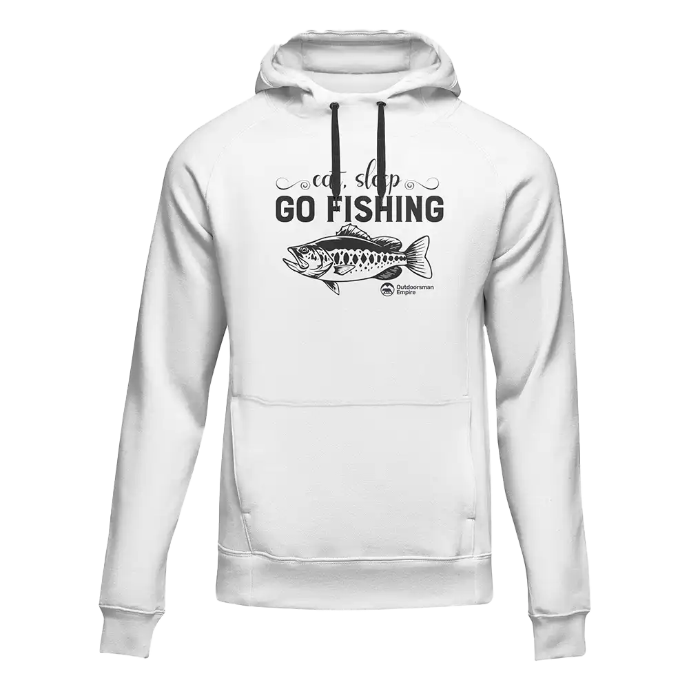 Outdoorzees Eat Sleep Go Fishing Unisex Hoodie