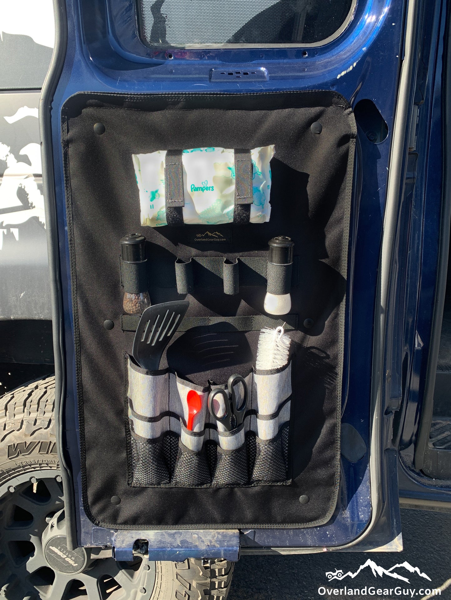 Overland Gear Guy Ford Econoline Barn Door Panel Organizer