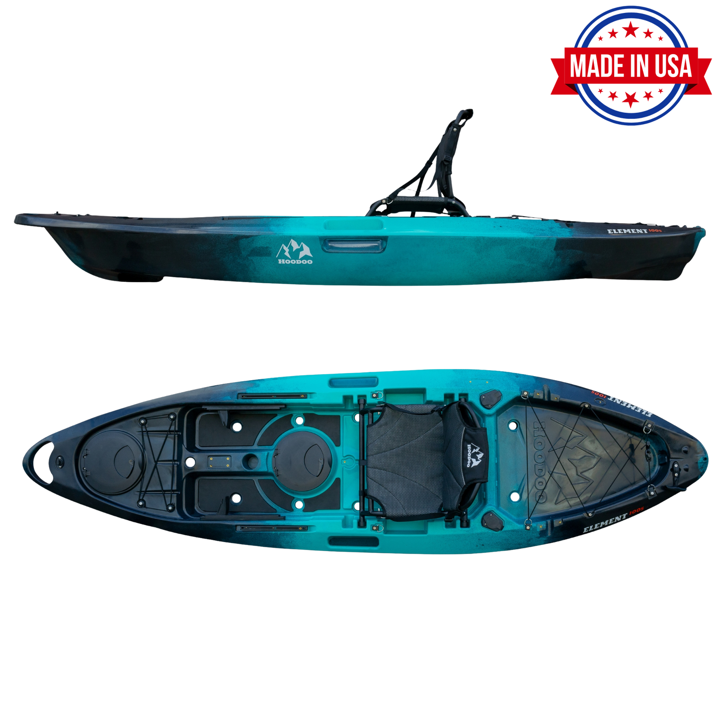 Hoodoo Element 100S Sit On Top Kayak