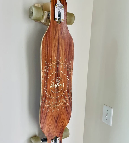 Rado Racks THE ELEVATOR skateboard & longboard wall rack