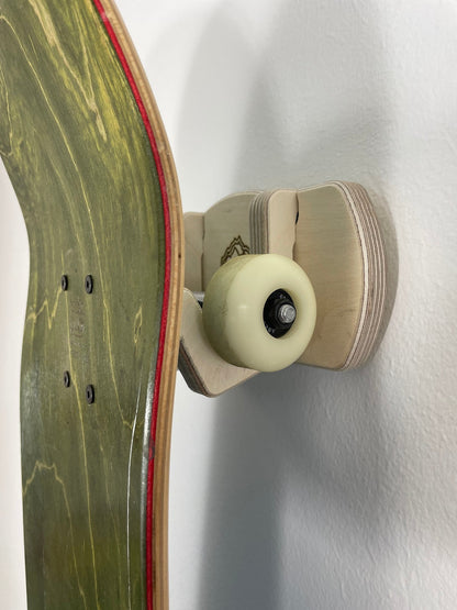 Rado Racks THE ELEVATOR skateboard & longboard wall rack
