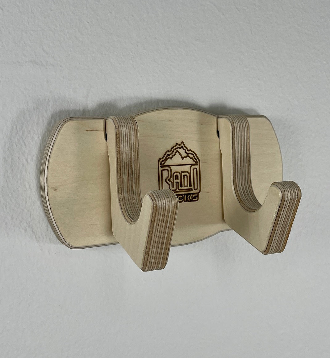 Rado Racks THE ELEVATOR skateboard & longboard wall rack