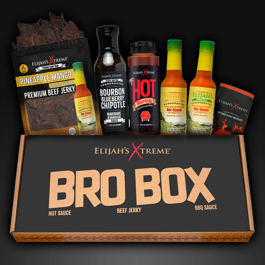 Elijah's Xtreme Sweet Heat Bro Box Ultimate Hot Sauce Gift Set