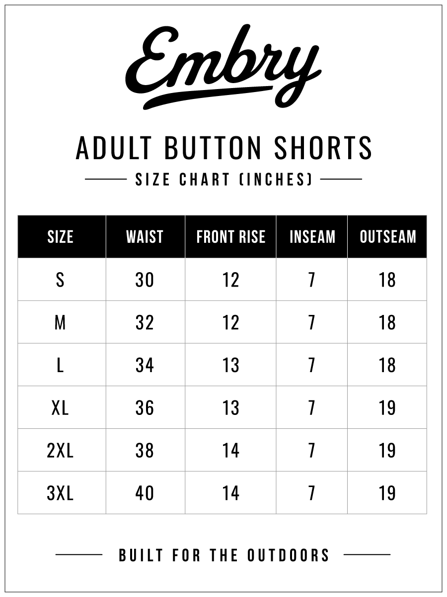 Embry Outdoors All-Day Shorts - White Ranch