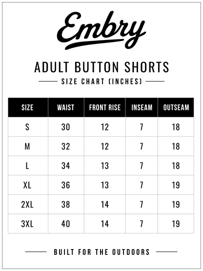 Embry Outdoors All-Day Shorts - White Ranch