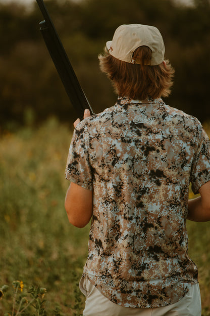 Embry Outdoors Performance Button Up - Light Ridge