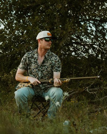 Embry Outdoors Performance Button Up - Marsh Duck
