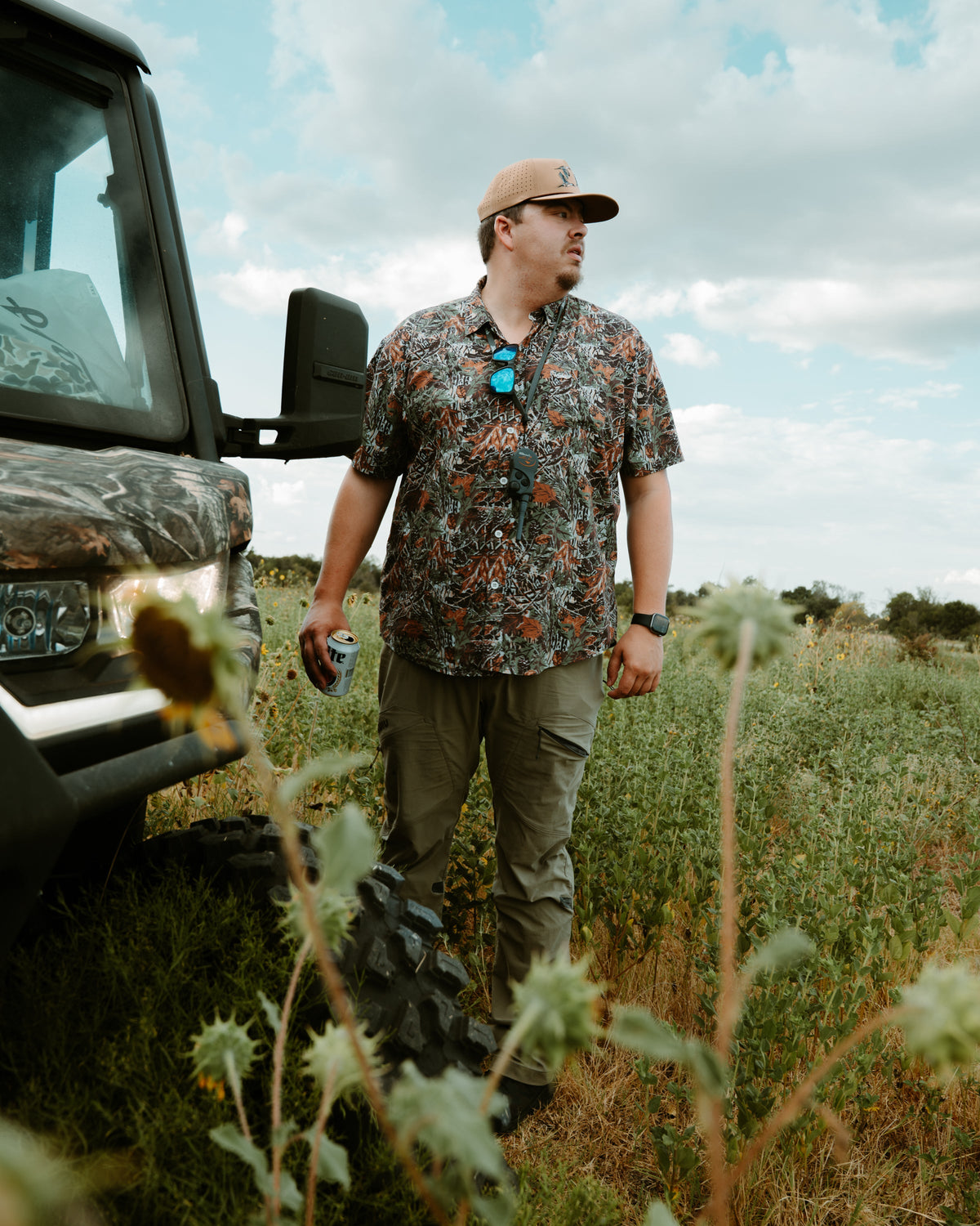 Embry Outdoors Performance Button Up - Forest