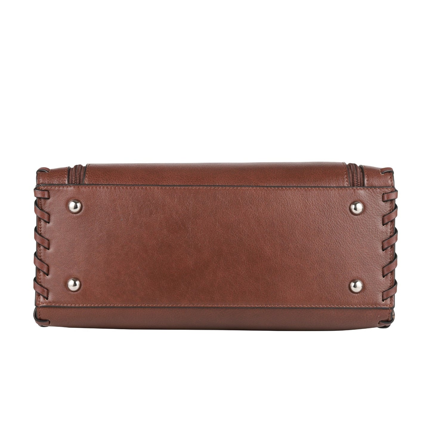Concealed Carry Emma Leather Satchel by Lady Conceal