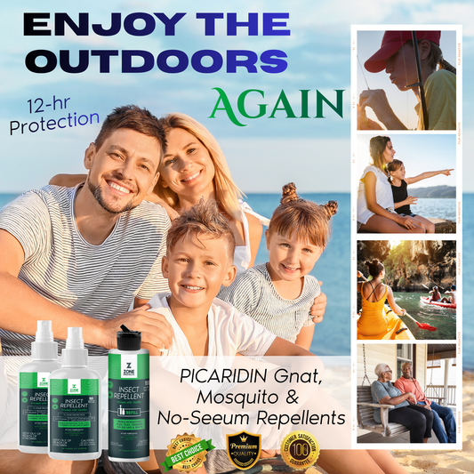 Zone Protects Insect Repellent, Picaridin, Scented Two Pack + Refill