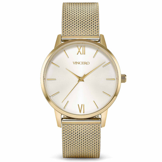 Vincero Eros Mesh Petite - Gold + Satin