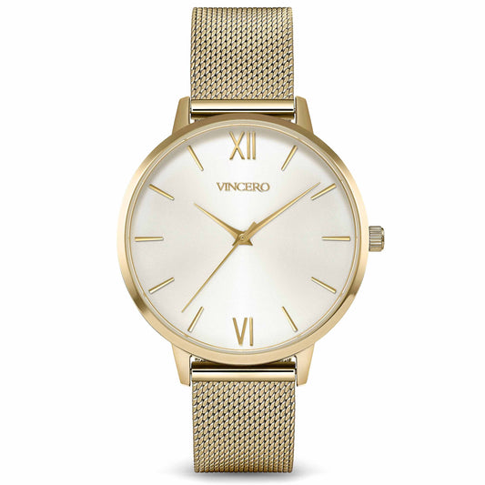 Vincero The Eros Mesh - Gold + Satin