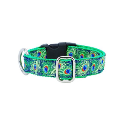 2 Hounds Design 1″ Paradise Found Navy Essential Dog Collar
