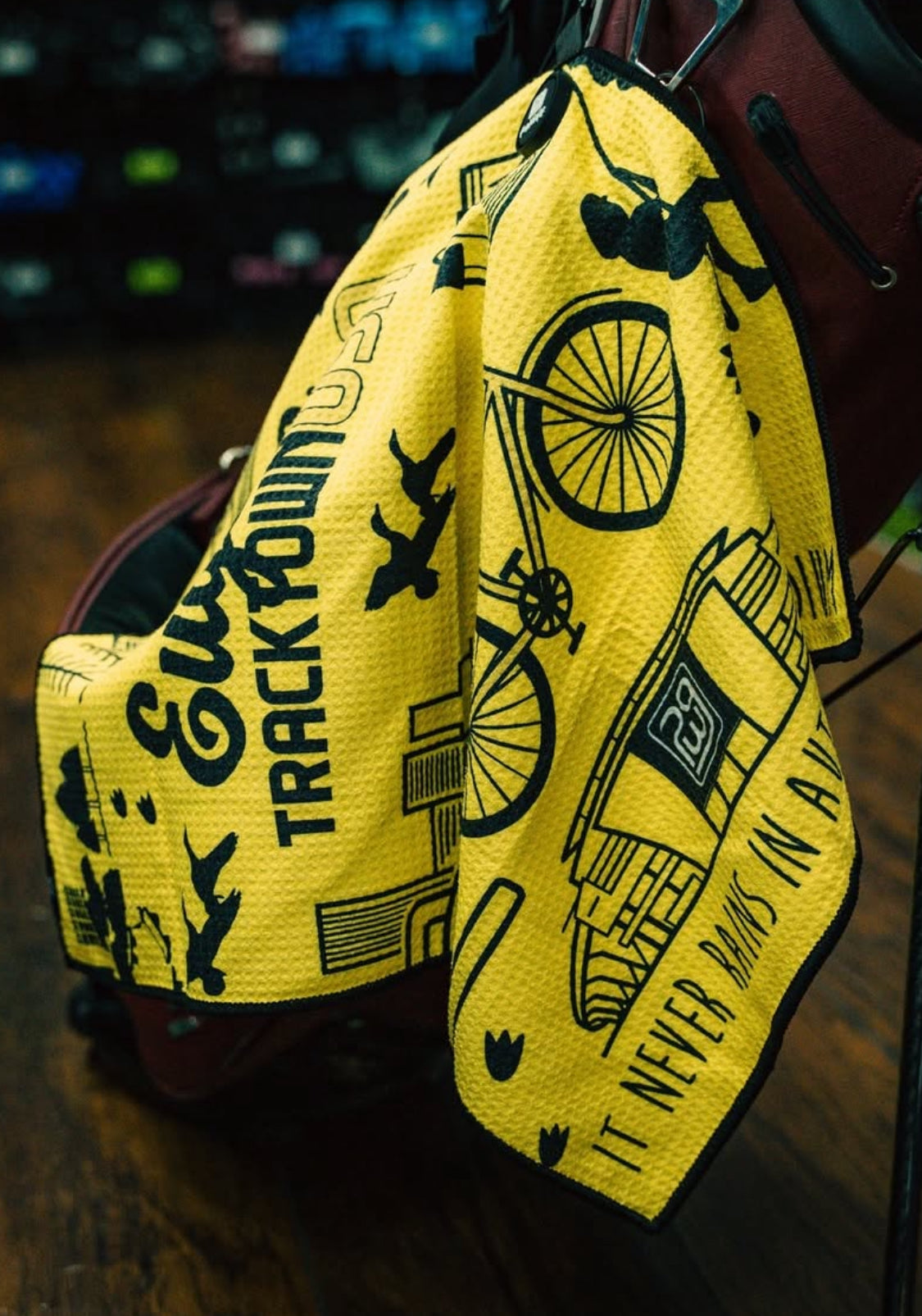 ParWestGolf Eugene Track Town Towel