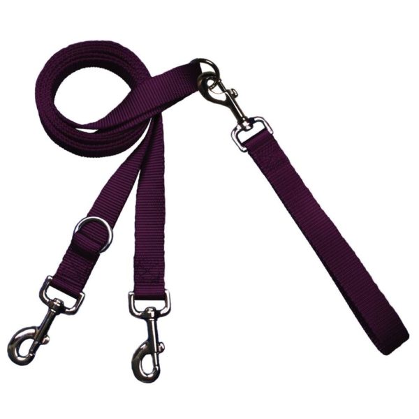2 Hounds Design Burgundy Freedom No-Pull Dog Harness