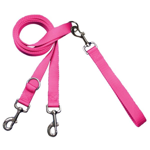 2 Hounds Design Euro Dog Leash Double Connection (Multiple Color Options)