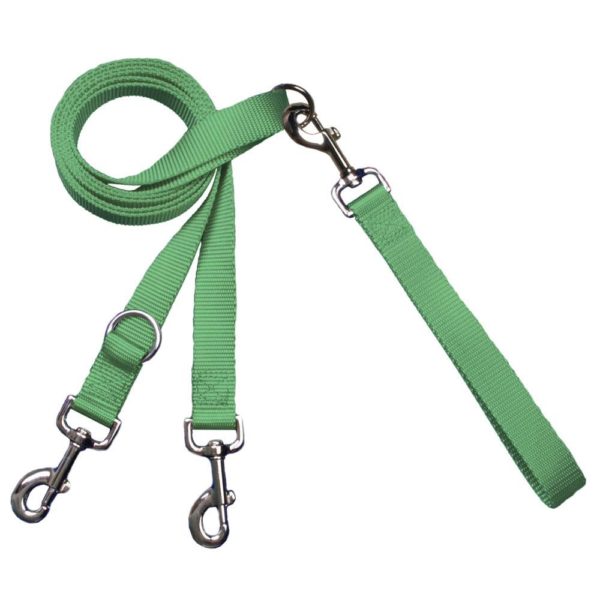2 Hounds Design Euro Dog Leash Double Connection (Multiple Color Options)