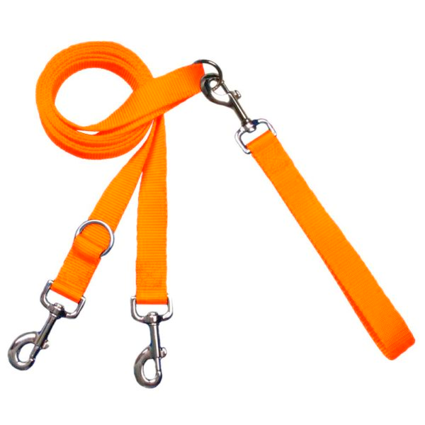 2 Hounds Design Euro Dog Leash Double Connection (Multiple Color Options)