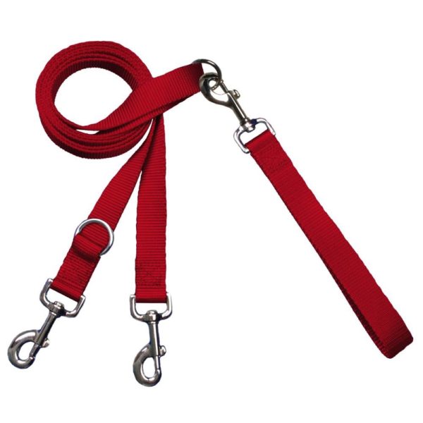 2 Hounds Design Euro Dog Leash Double Connection (Multiple Color Options)
