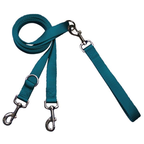 2 Hounds Design Euro Dog Leash Double Connection (Multiple Color Options)