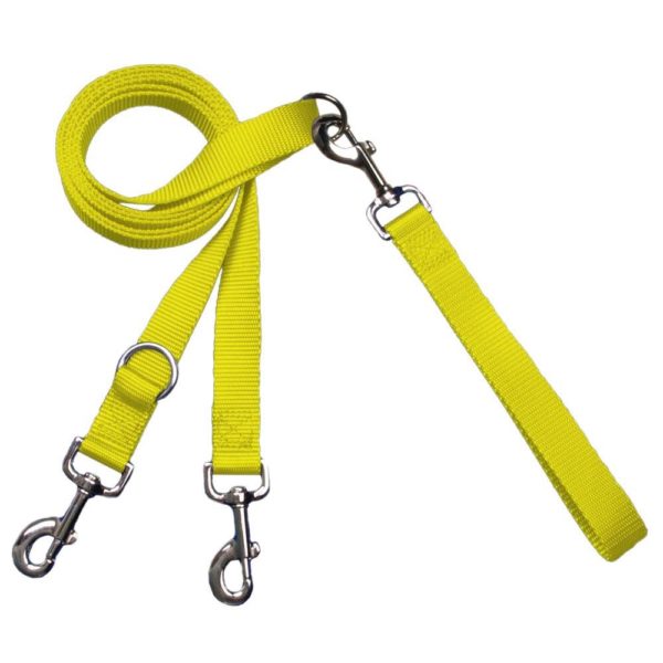 2 Hounds Design Euro Dog Leash Double Connection (Multiple Color Options)