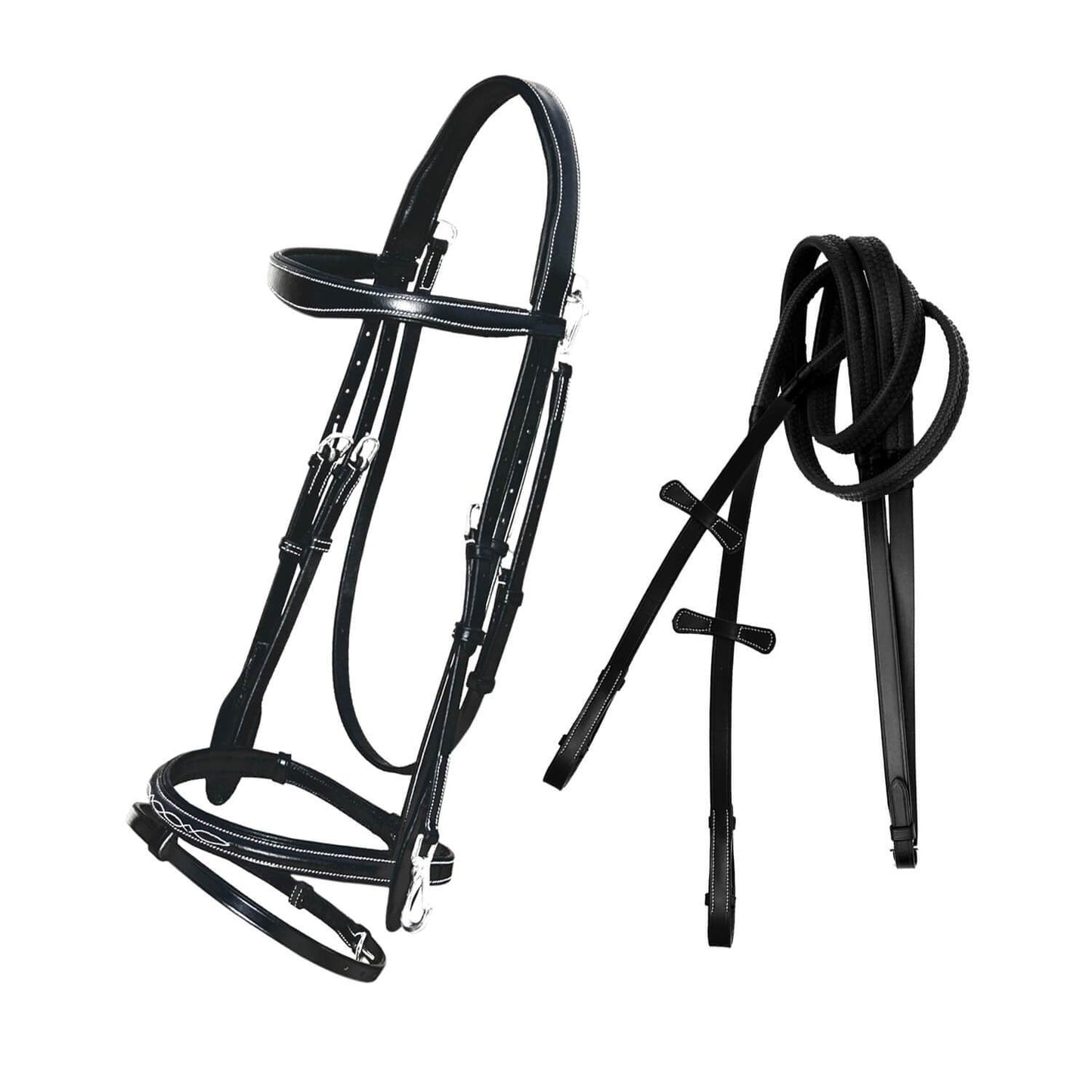 Bridles & Reins Replacement Crownpiece of ExionPro Quick Release Working Bridle