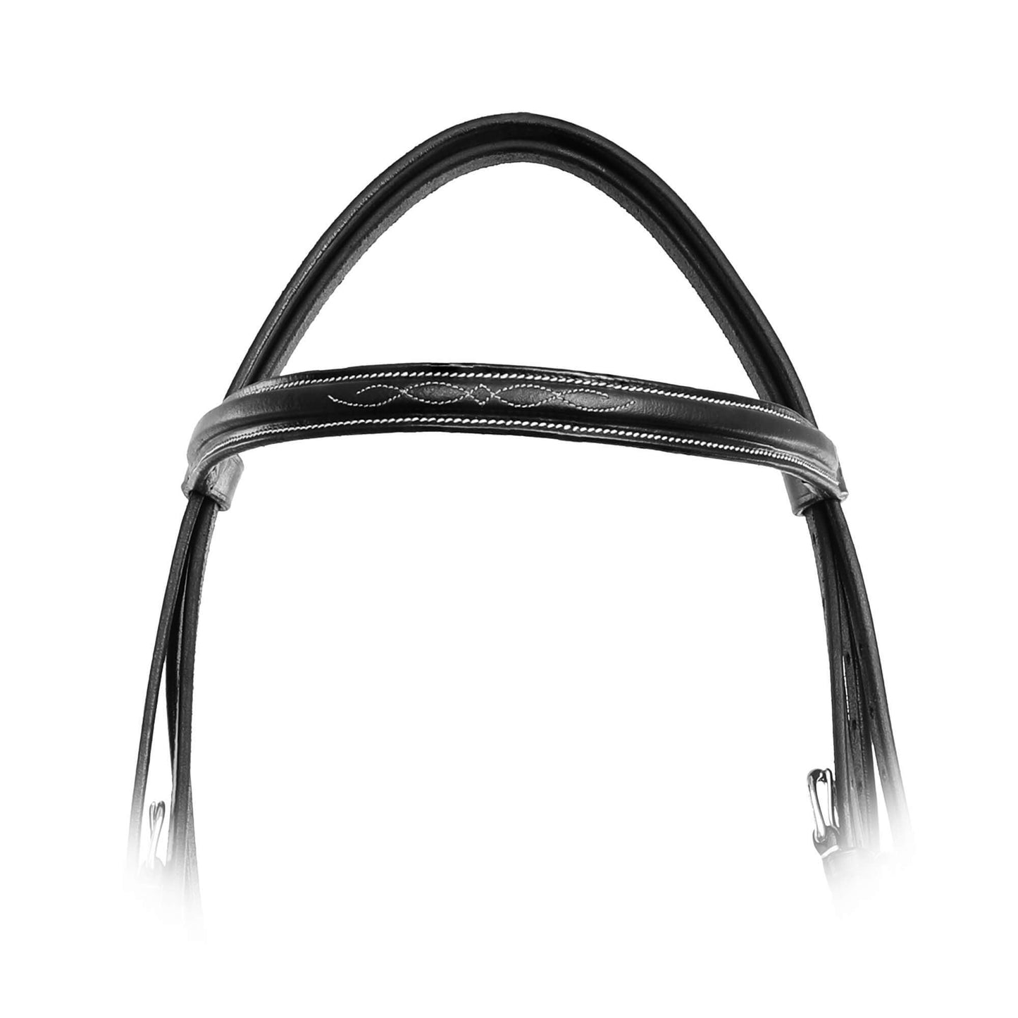 Bridles & Reins ExionPro Traditional Figure 8 Bridle With Laced Reins