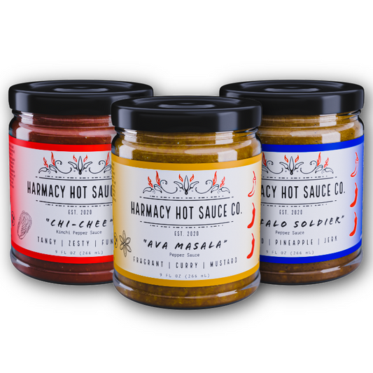 Harmacy Hot Sauce Co. Variety Pack #2 - Exotic Eats