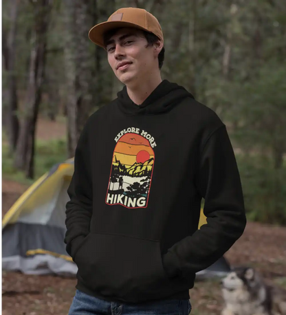 Outdoorzees Explore More Hiking Unisex Hoodie