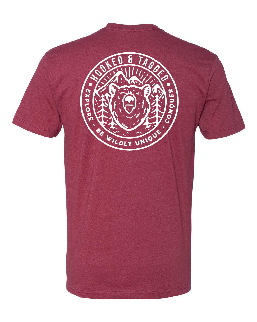 Hooked & Tagged  - Men's Explore T-Shirt