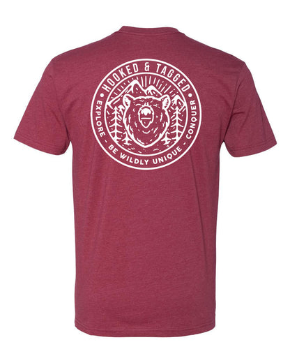 Hooked & Tagged  - Men's Explore T-Shirt