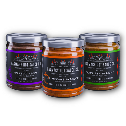 Harmacy Hot Sauce Co. Extra Hot Variety Pack #1 - Best Sellers