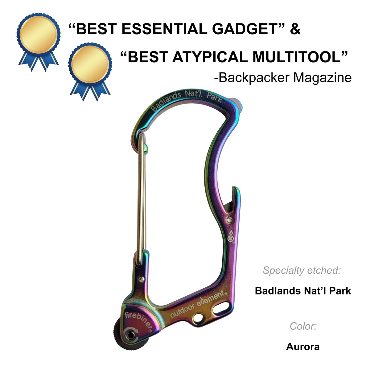 Outdoor Element Firebiner (Specialty Versions)